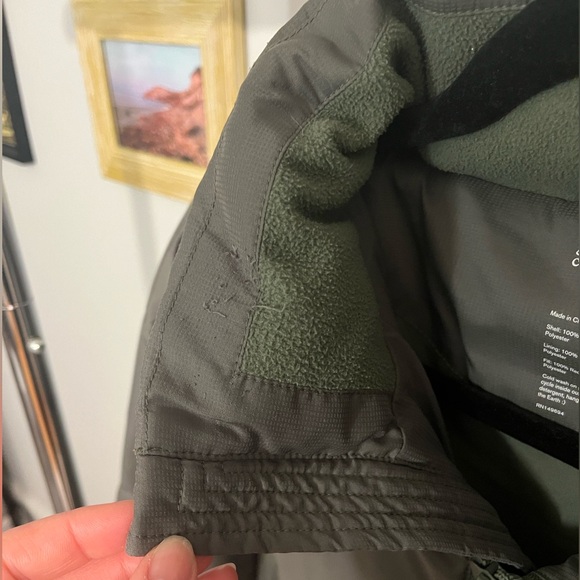Girlfriend Collective Thyme Green Puffer Jacket - Picture 6 of 11
